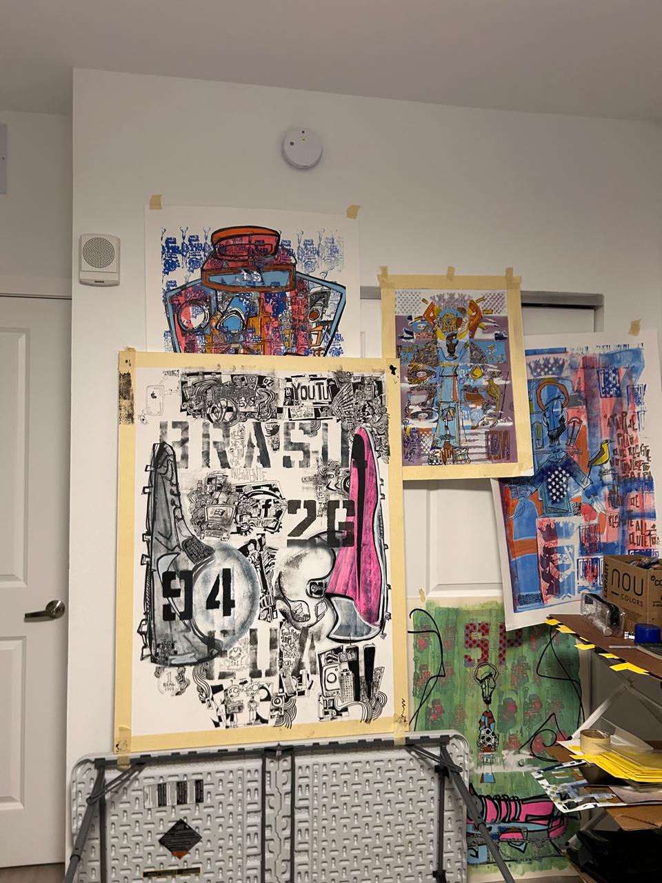 Serigrafias de Marcelo Zuffo
